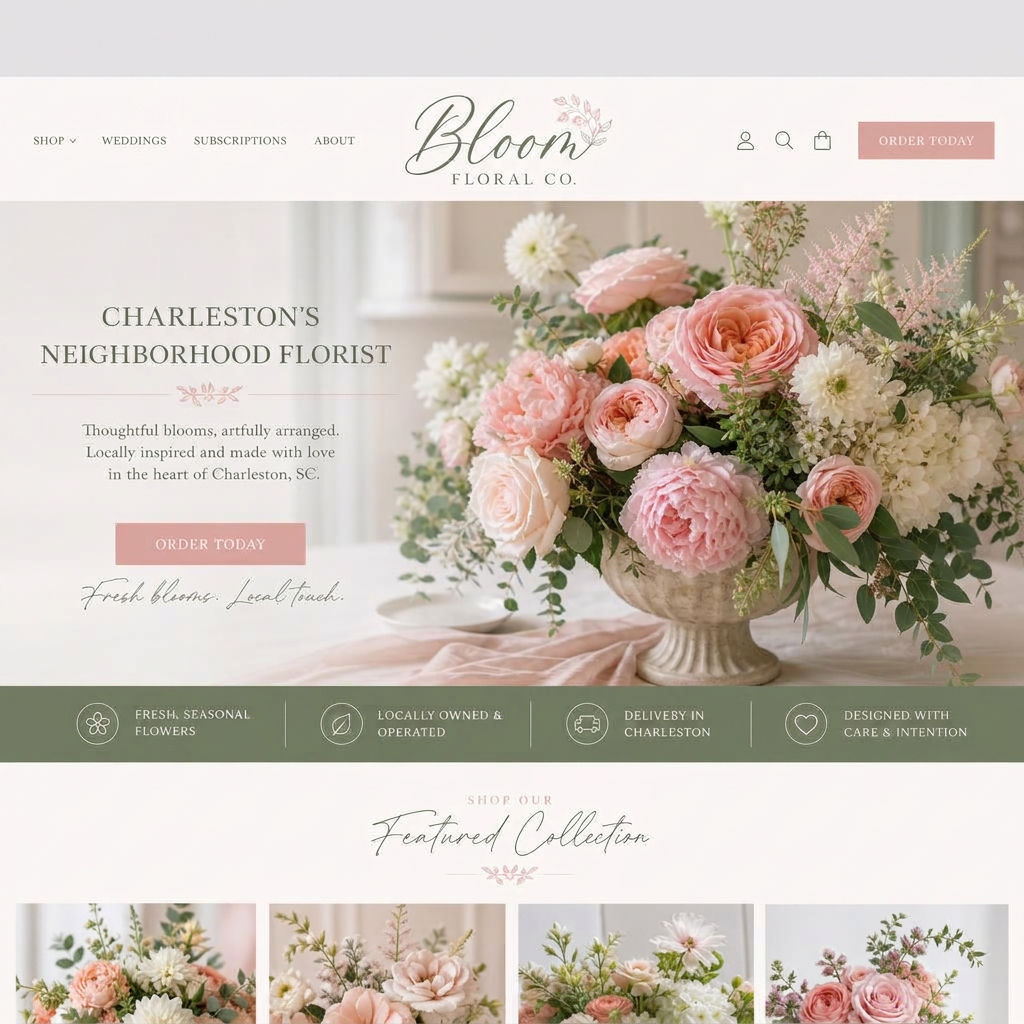 Bloom Floral Co. — Neighborhood florist · Charleston, SC